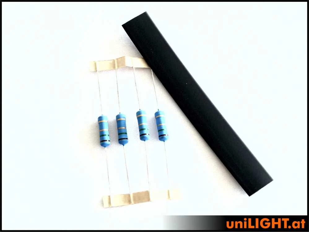 UniLight Resistor For Lifepo 12W and 16W Lights using a 3S LiFe (9.9V) CABLE-LIFEPO-12W-16W
