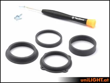 UniLight Spot Mounting Frame 35mm - Black - Image 7