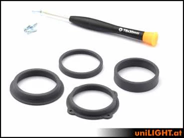 UniLight Spot Mounting Frame 50mm - White