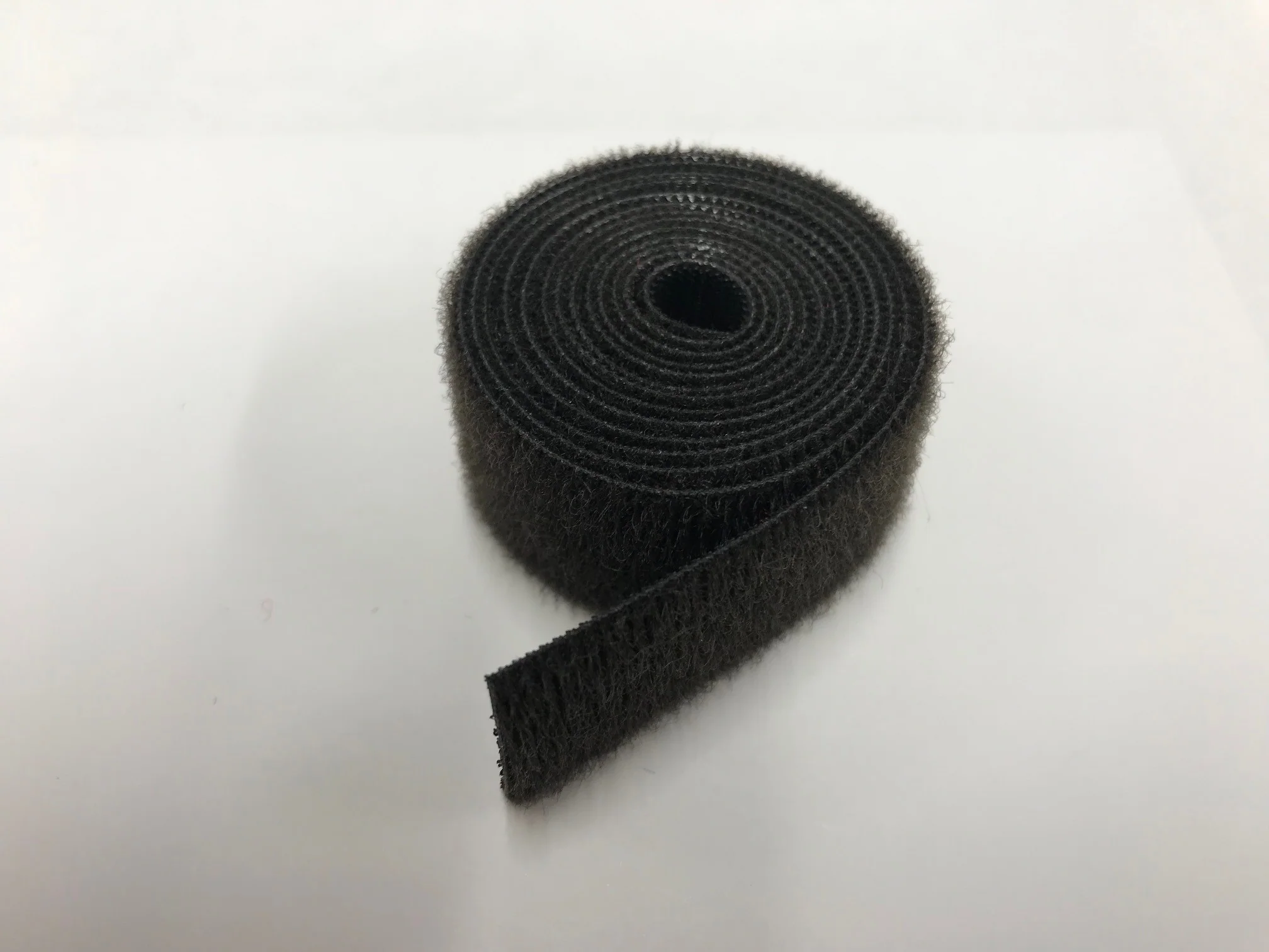 Velcro Strap Endless loop 10mm x 1m (Black)