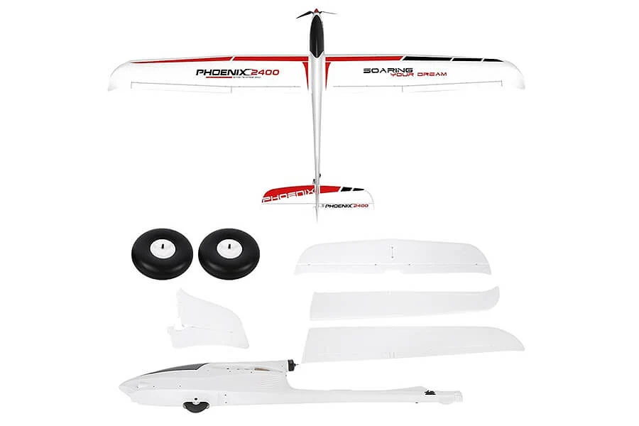 Volantex Phoenix 2400mm Glider w/ ABS Fuselage ARTF V759-03 - Image 3
