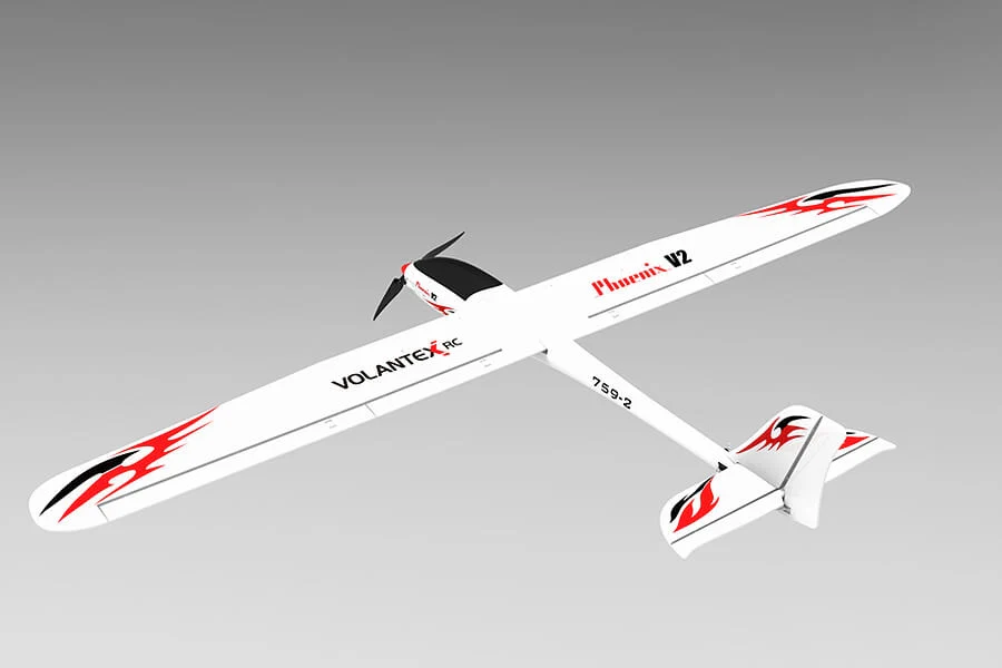 Volantex Phoenix V2 2000mm Glider w/ ABS Fuselage ARTF V759-02 - Image 5