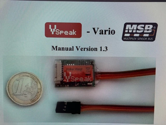 Vspeak Variometer Pro with 3-axis Accelerometer and a Single Cell Monitoring for up to 28 Volts Multiplex JR or Spektrum Versions - Image 5