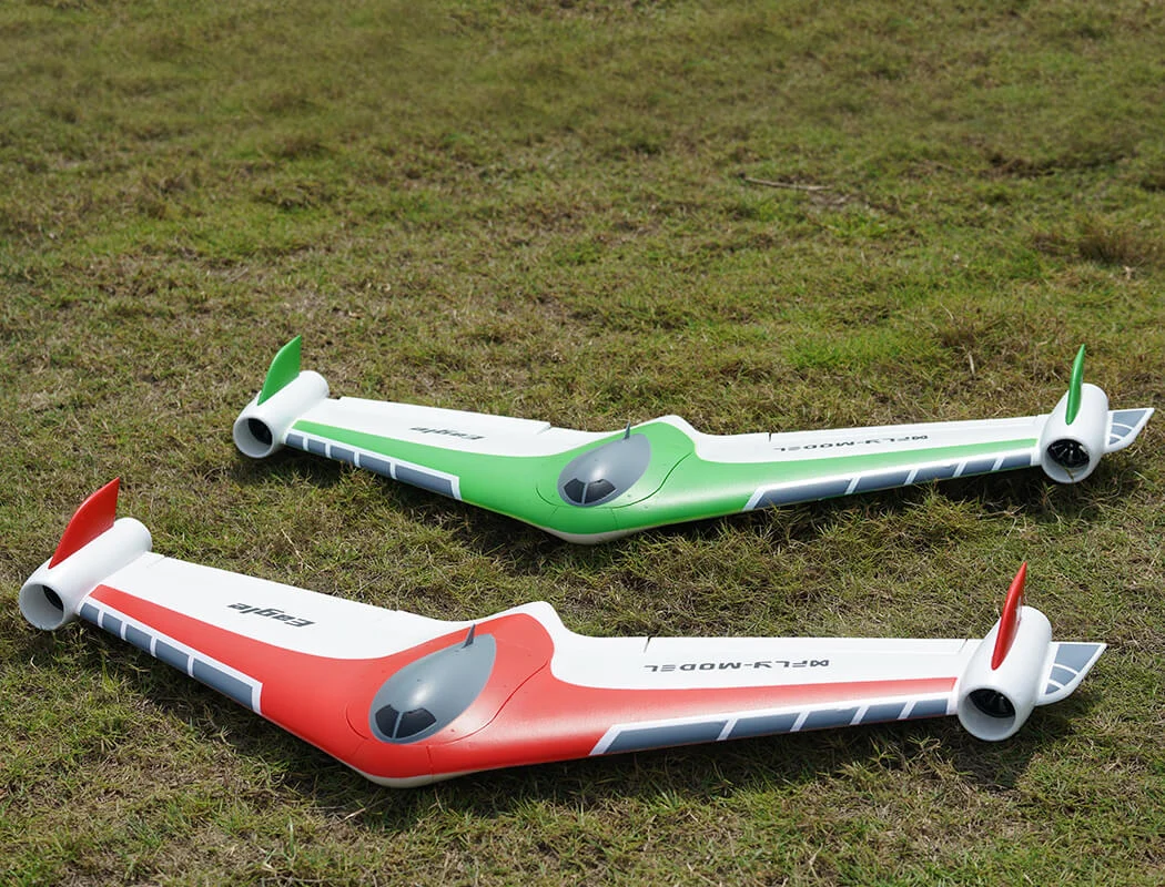 XFLY Eagle 40mm EDF Flying Wing Without TX/RX/BATT With Gyro - Green XF115PG-G - Image 2