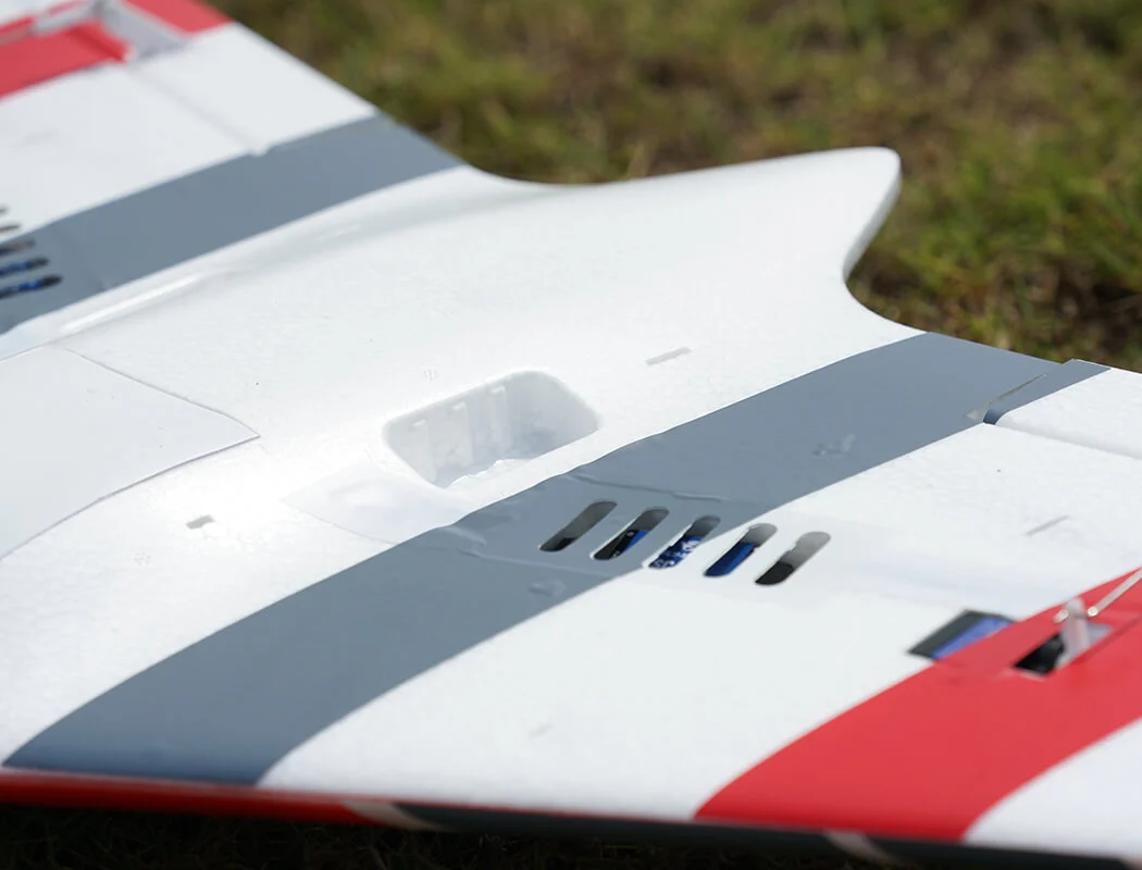 XFLY Eagle 40mm EDF Flying Wing Without TX/RX/BATT With Gyro - Red XF115PG-R - Image 2