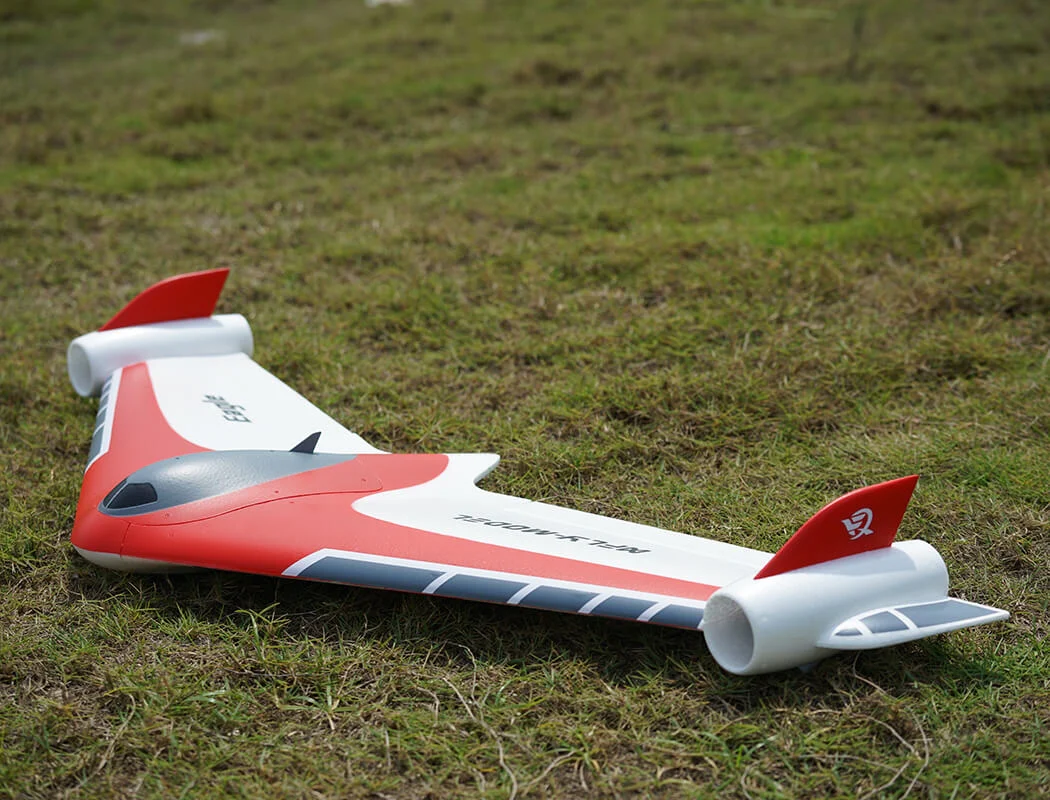 XFLY Eagle 40mm EDF Flying Wing Without TX/RX/BATT With Gyro - Red XF115PG-R - Image 4
