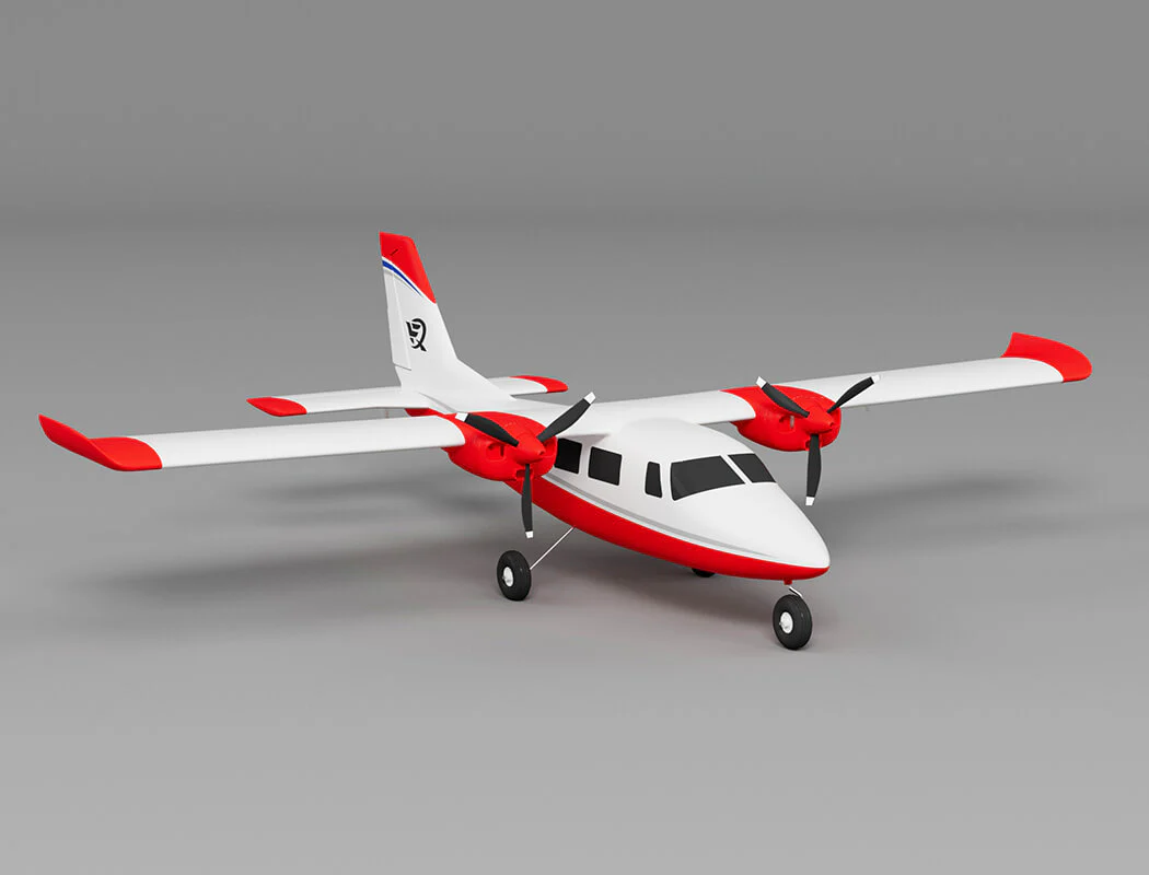 XFLY P68 Twin 850mm Wingspan W/O Tx/Rx/Batt -Red XF114P-R - Image 3