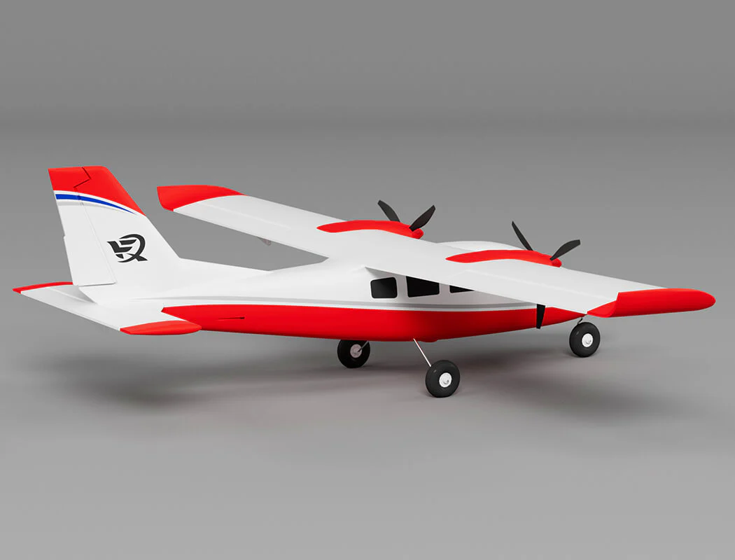 XFLY P68 Twin 850mm Wingspan W/O Tx/Rx/Batt -Red XF114P-R - Image 6