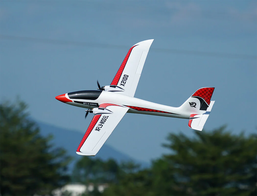 XFLY SWIFT X2100 TWIN GLIDER WITHOUT TX/RX/BATT XF113P-X - Image 13