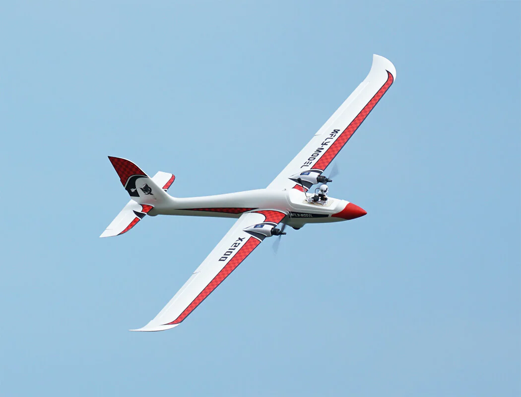 XFLY SWIFT X2100 TWIN GLIDER WITHOUT TX/RX/BATT XF113P-X - Image 15