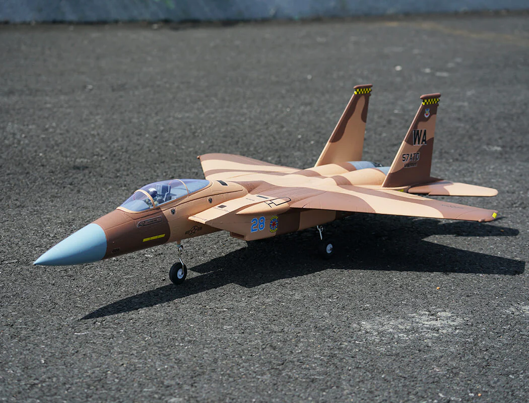 XFLY Twin 40mm F-15 EDF 710mm Jet XF120P-B Desert Camo - Image 2