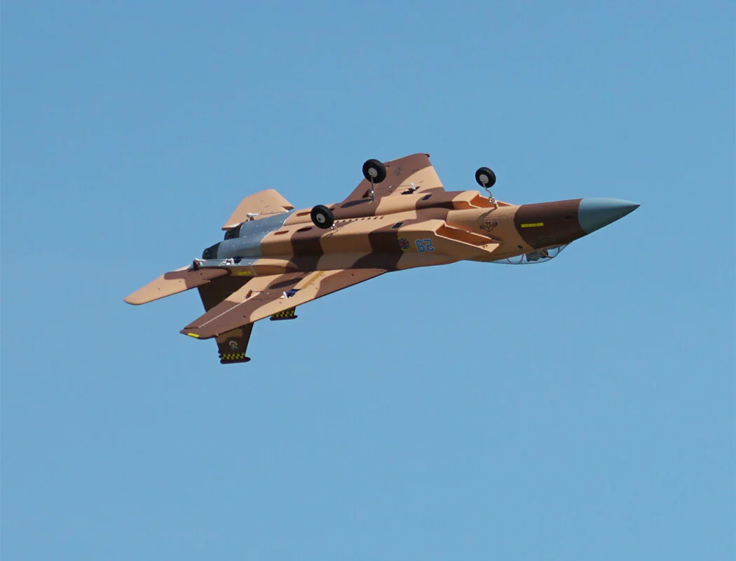 XFLY Twin 40mm F-15 EDF 710mm Jet XF120P-B Desert Camo - Image 5