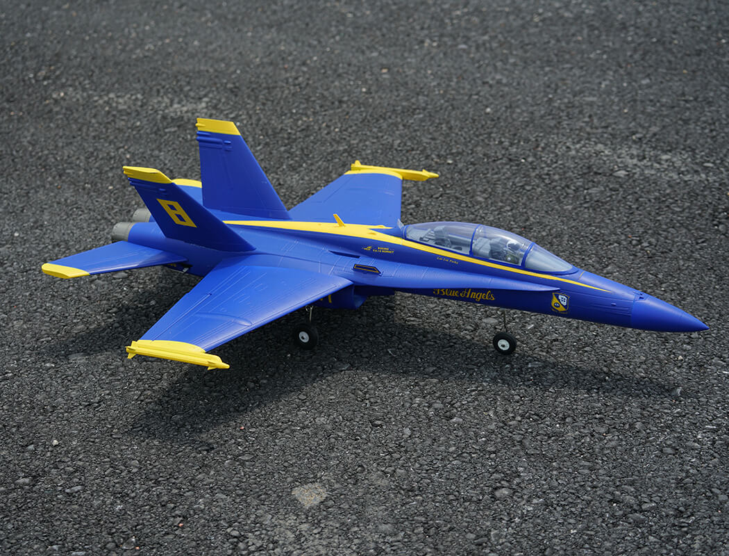 XFLY Twin 40mm F-18 EDF 705mm Jet XF119P-B Blue - Image 11
