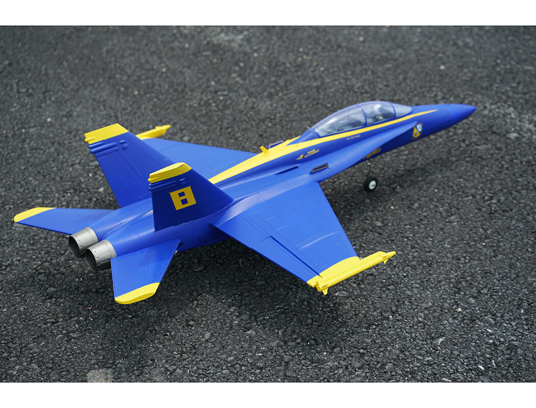 XFLY Twin 40mm F-18 EDF 705mm Jet XF119P-B Blue - Image 16