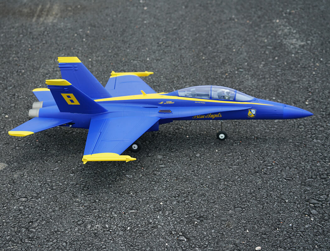 XFLY Twin 40mm F-18 EDF 705mm Jet XF119P-B Blue - Image 17