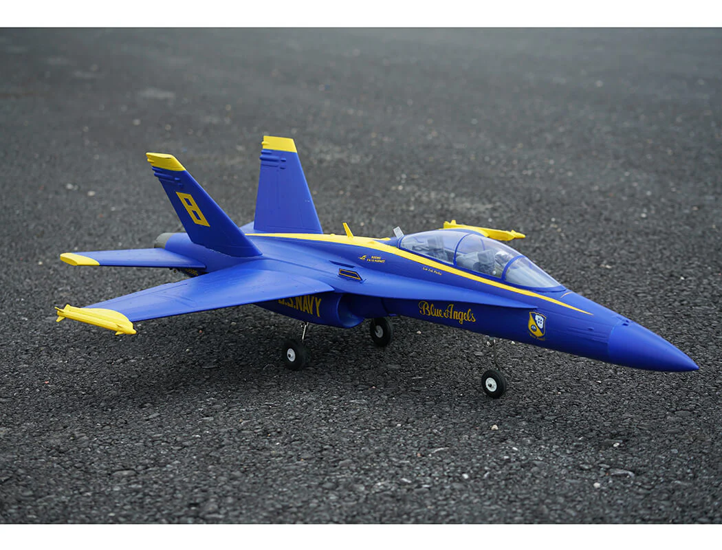 XFLY Twin 40mm F-18 EDF 705mm Jet XF119P-B Blue - Image 19