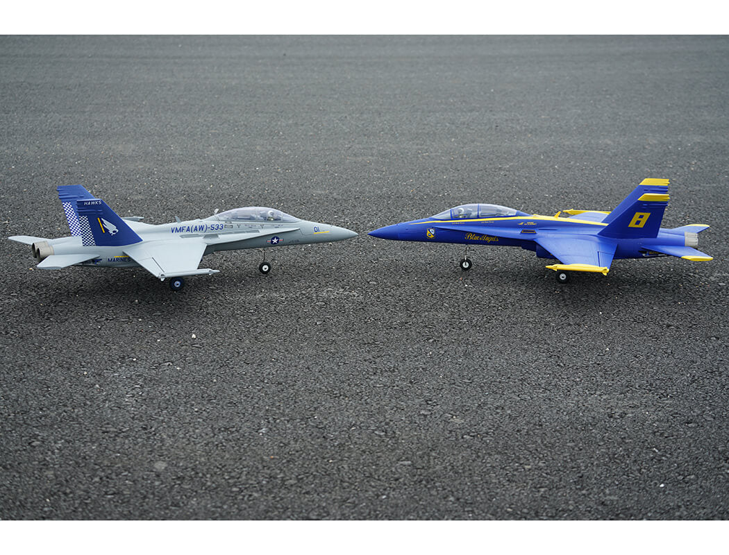 XFLY Twin 40mm F-18 EDF 705mm Jet XF119P-B Blue - Image 22