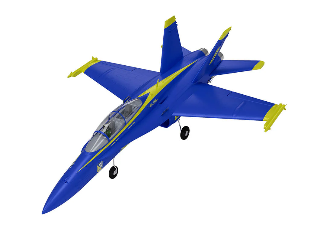 XFLY Twin 40mm F-18 EDF 705mm Jet XF119P-B Blue - Image 23