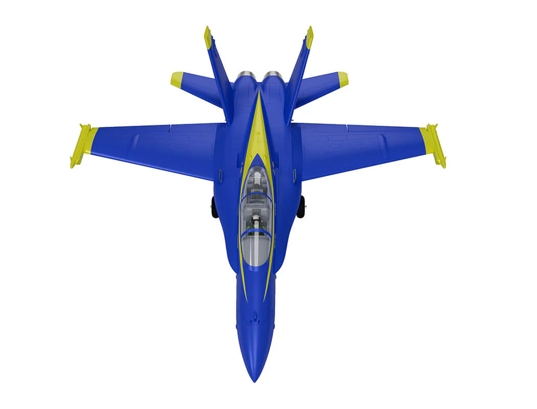 XFLY Twin 40mm F-18 EDF 705mm Jet XF119P-B Blue - Image 28