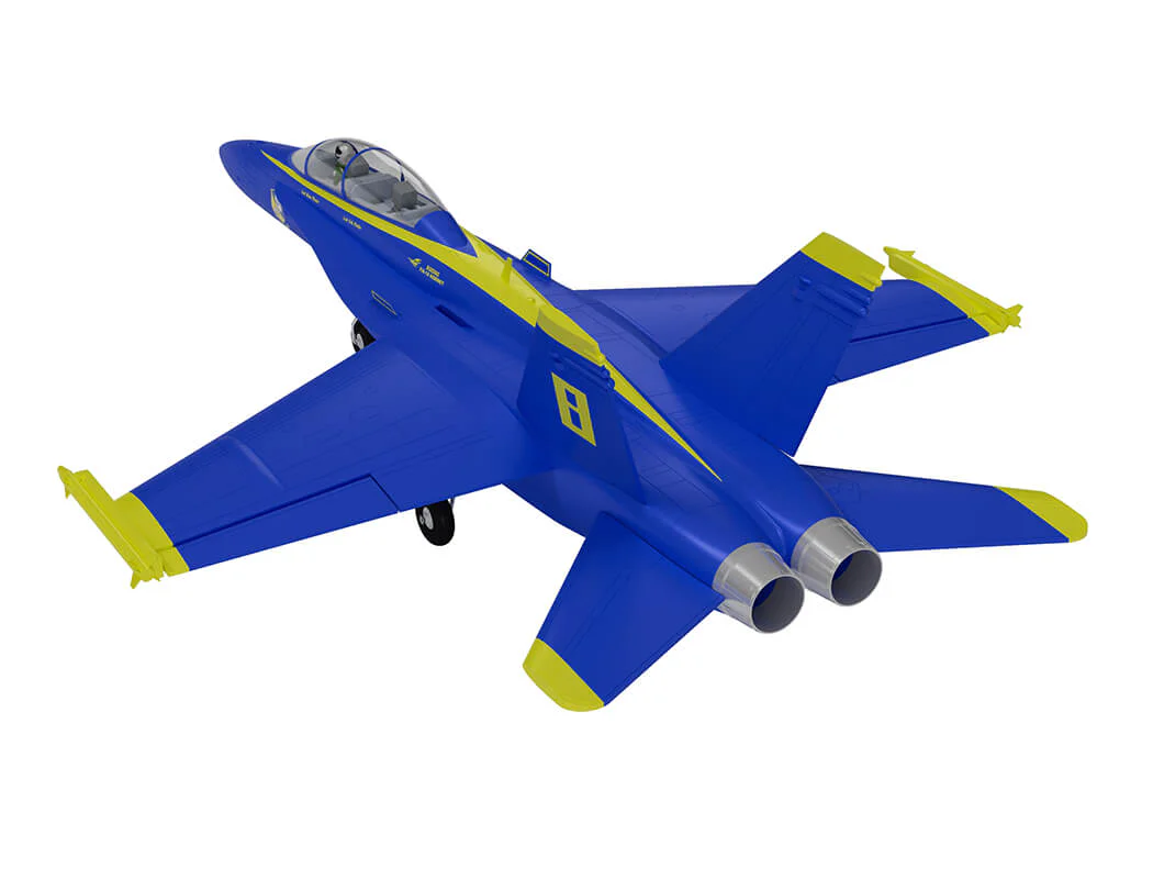 XFLY Twin 40mm F-18 EDF 705mm Jet XF119P-B Blue - Image 3