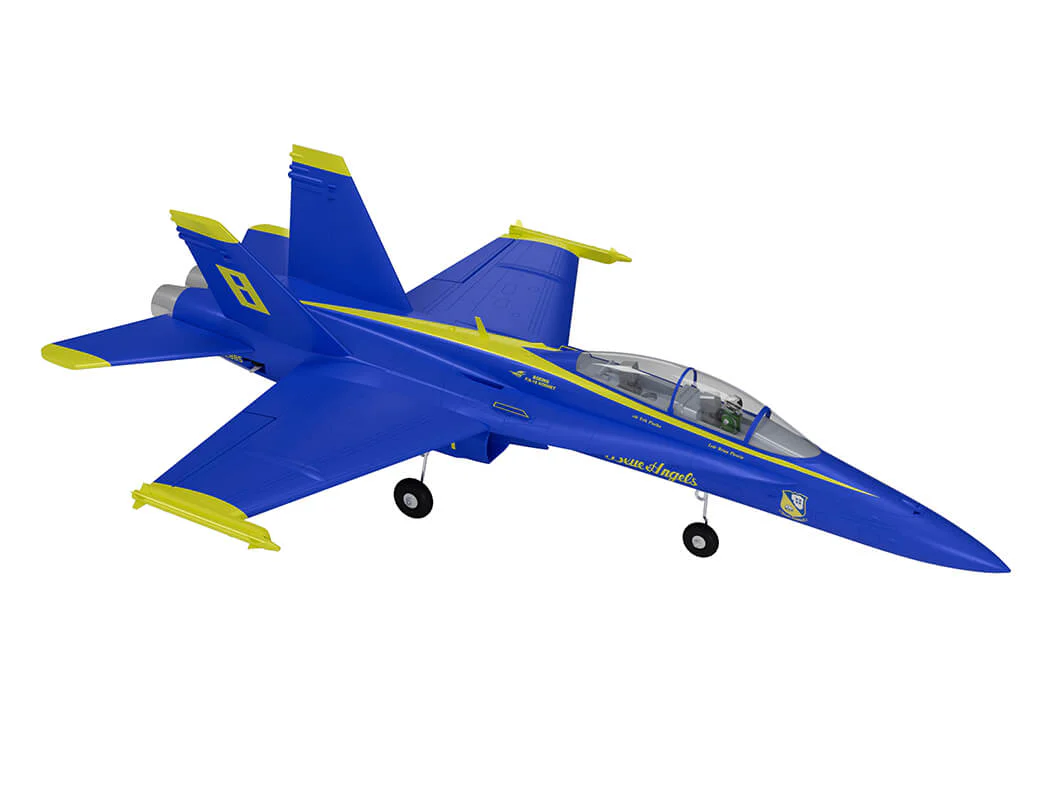 XFLY Twin 40mm F-18 EDF 705mm Jet XF119P-B Blue - Image 30