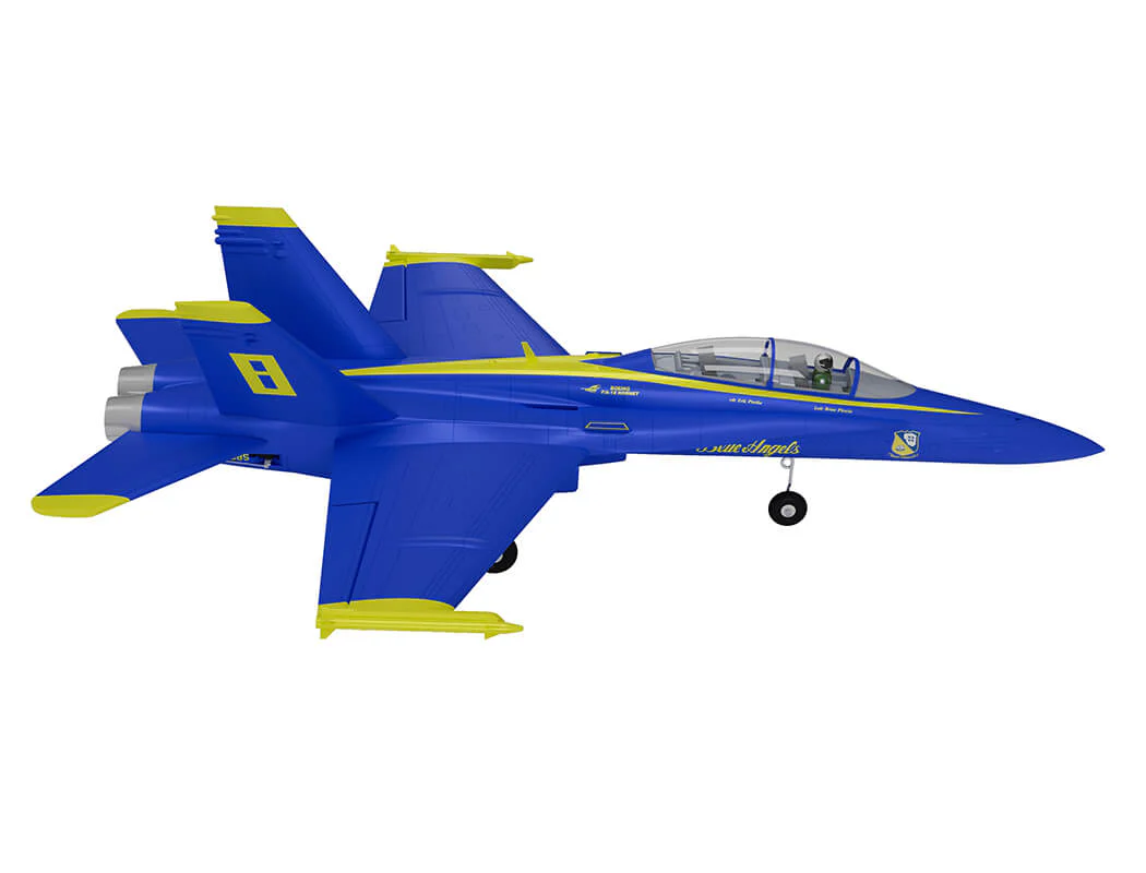XFLY Twin 40mm F-18 EDF 705mm Jet XF119P-B Blue - Image 31