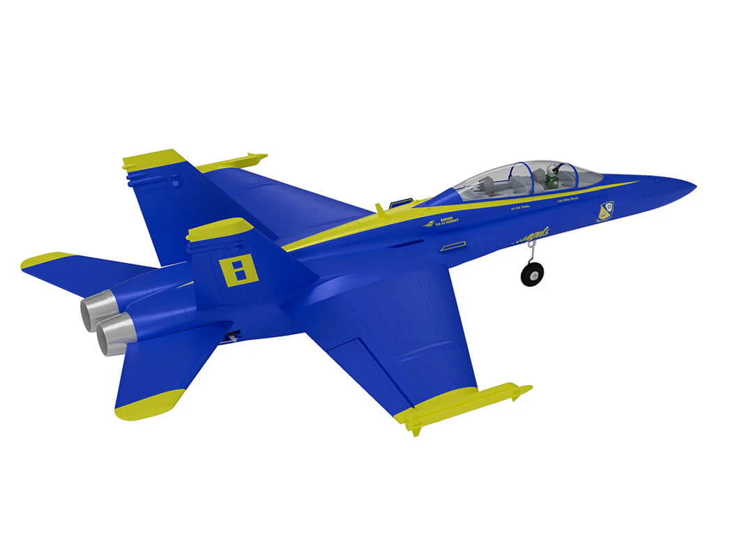 XFLY Twin 40mm F-18 EDF 705mm Jet XF119P-B Blue - Image 32