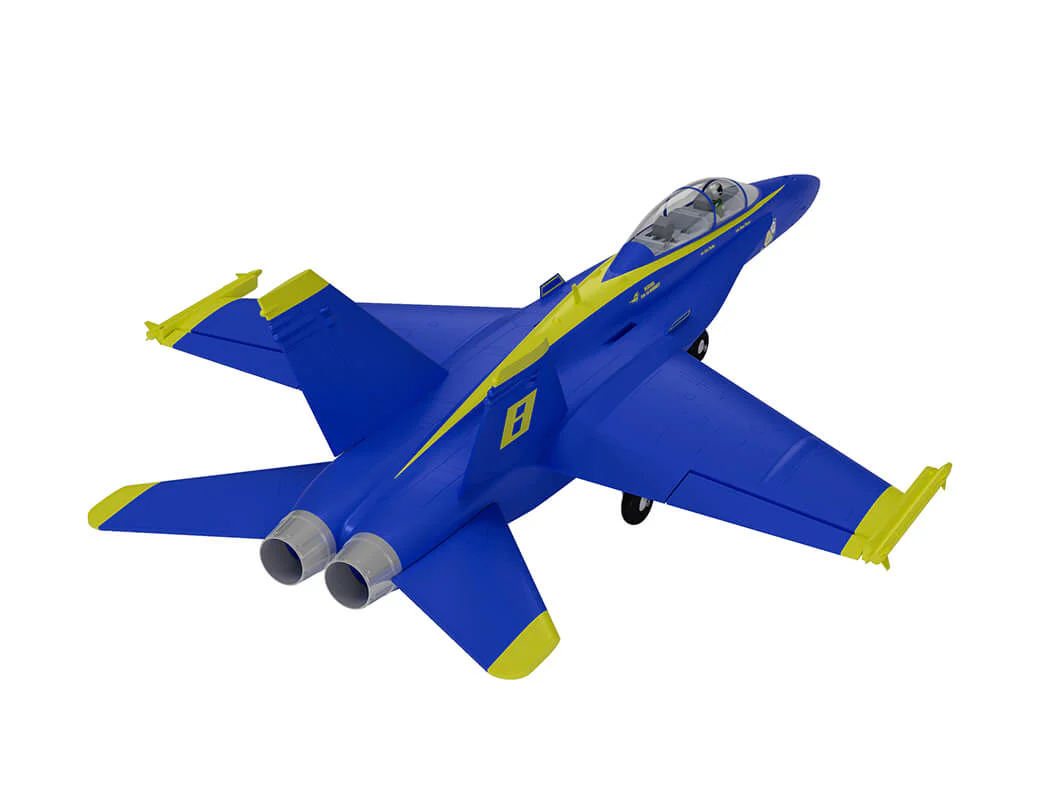 XFLY Twin 40mm F-18 EDF 705mm Jet XF119P-B Blue - Image 33