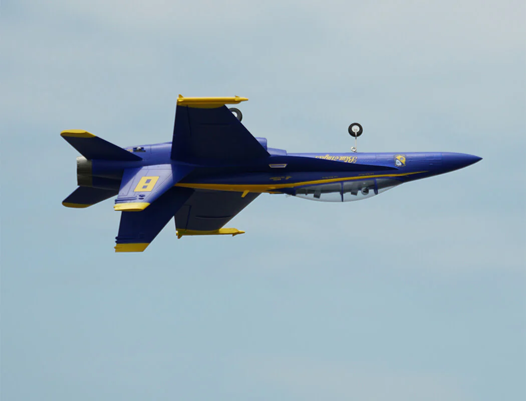 XFLY Twin 40mm F-18 EDF 705mm Jet XF119P-B Blue - Image 8