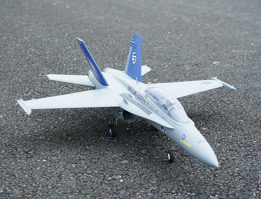 XFLY Twin 40mm F-18 EDF 705mm Jet XF119P-G Grey - Image 12