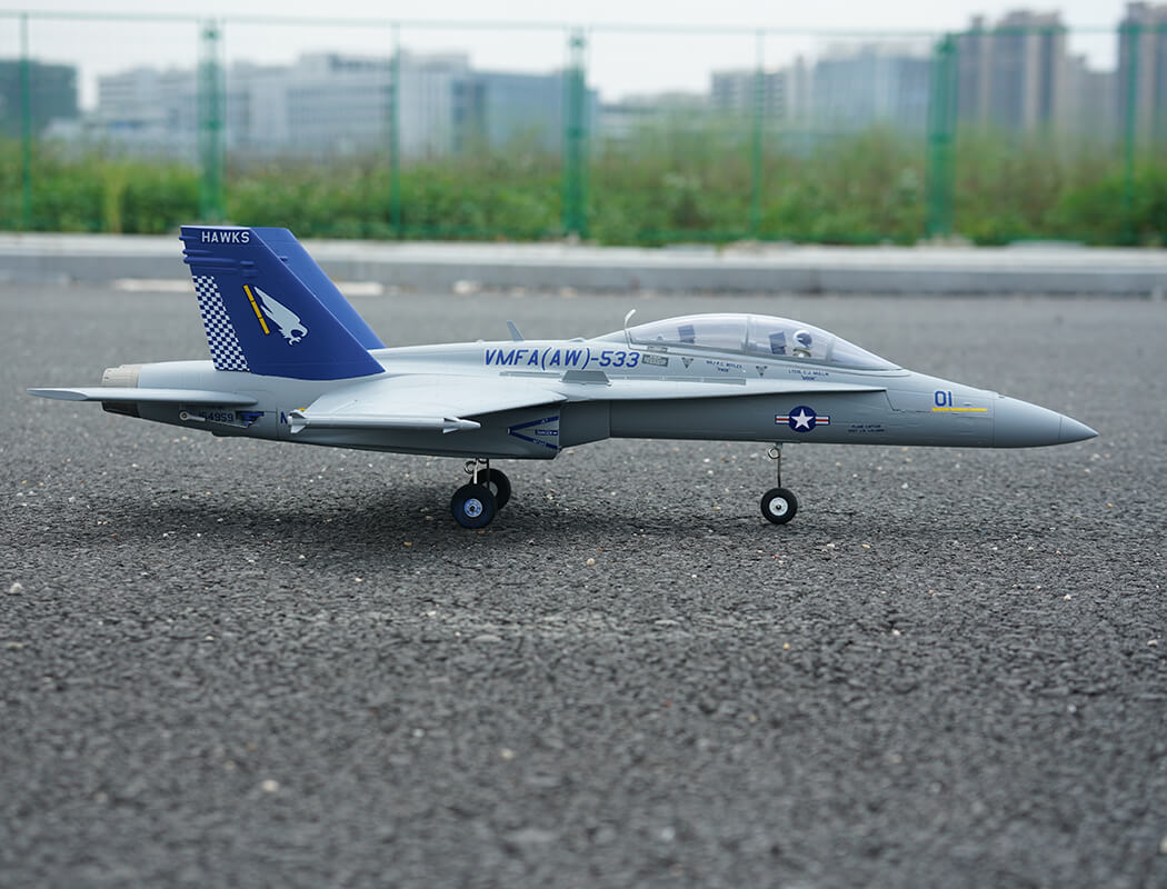 XFLY Twin 40mm F-18 EDF 705mm Jet XF119P-G Grey - Image 15