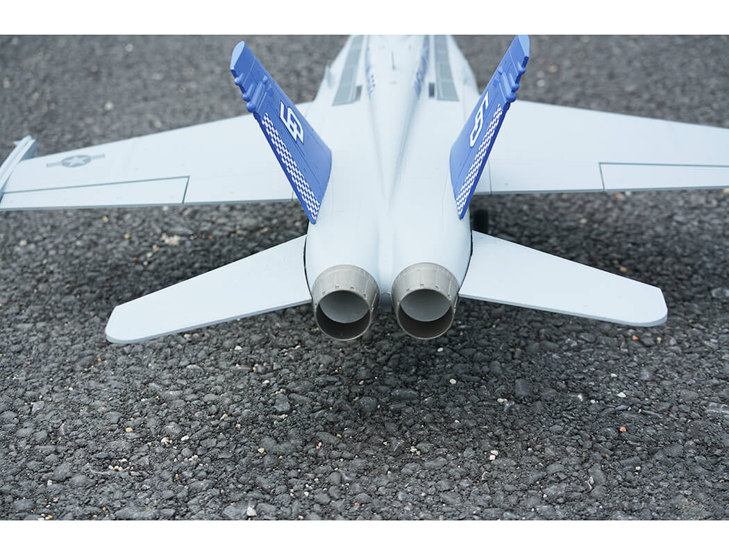 XFLY Twin 40mm F-18 EDF 705mm Jet XF119P-G Grey - Image 16