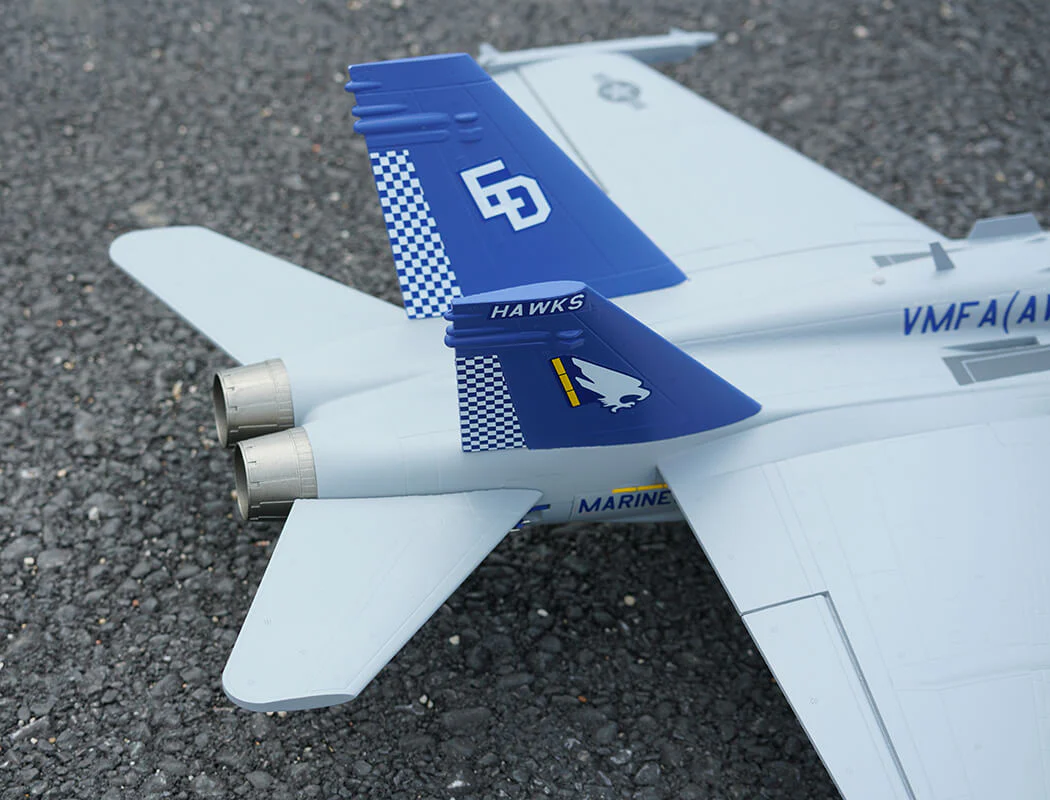 XFLY Twin 40mm F-18 EDF 705mm Jet XF119P-G Grey - Image 17