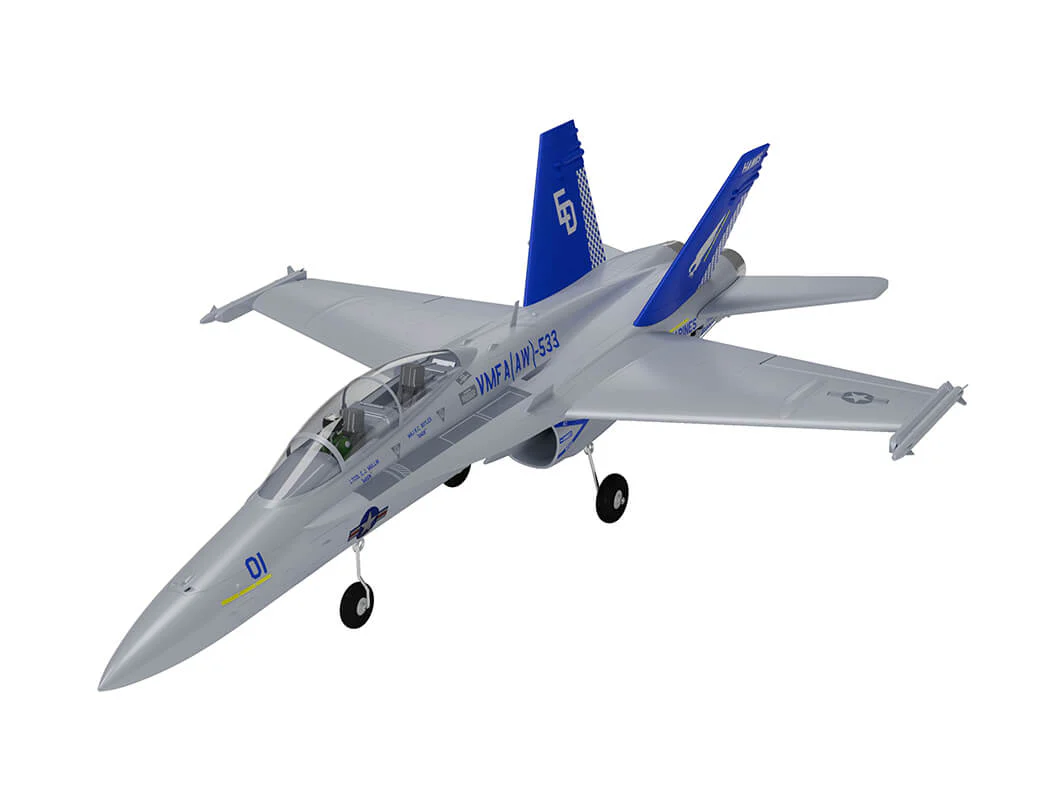 XFLY Twin 40mm F-18 EDF 705mm Jet XF119P-G Grey - Image 18