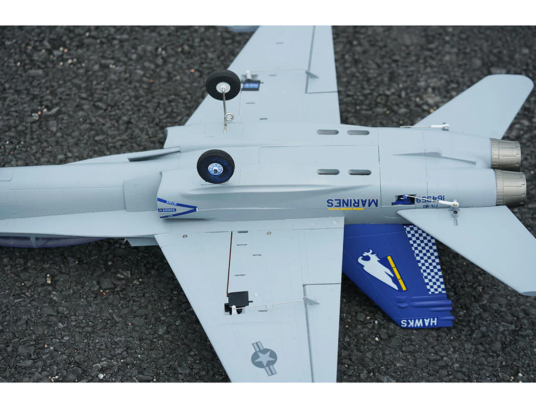 XFLY Twin 40mm F-18 EDF 705mm Jet XF119P-G Grey - Image 26