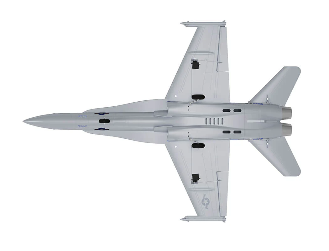XFLY Twin 40mm F-18 EDF 705mm Jet XF119P-G Grey - Image 31