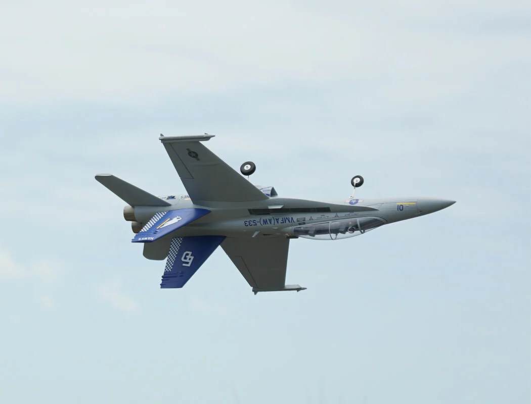 XFLY Twin 40mm F-18 EDF 705mm Jet XF119P-G Grey - Image 5