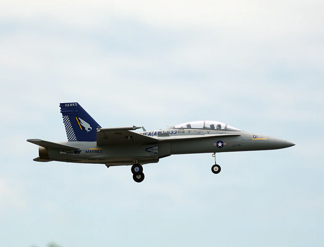 XFLY Twin 40mm F-18 EDF 705mm Jet XF119P-G Grey - Image 8