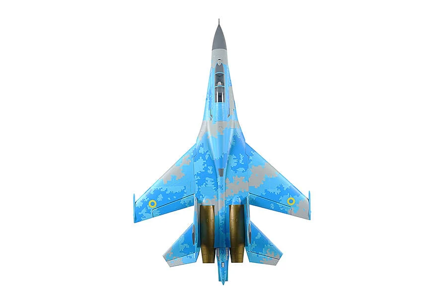 XFLY Twin 50mm SU-27 EDF 750mm Jet w/o TX/RX/BATT - Blue Camo XF109P-C - Image 6