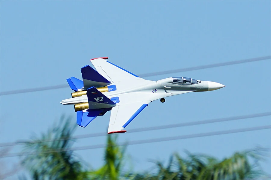XFLY Twin 50mm SU-27 EDF 750mm Jet w/o TX/RX/BATT - Grey XF109P-F - Image 11