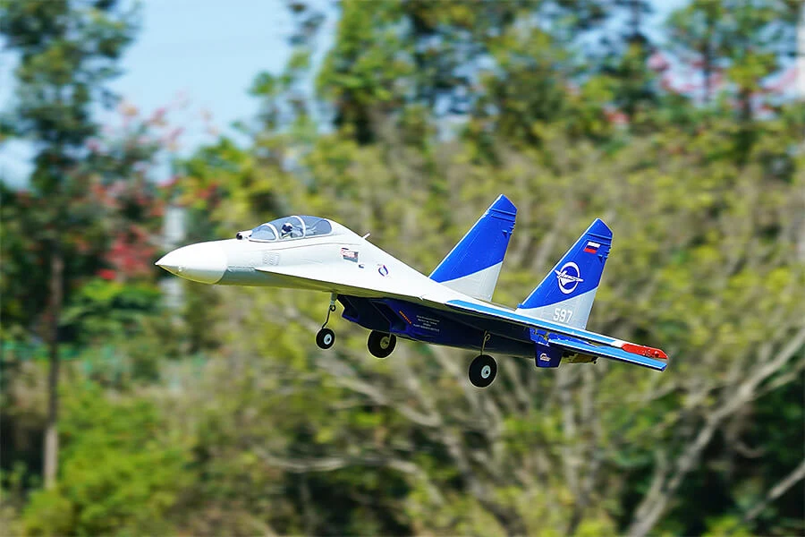 XFLY Twin 50mm SU-27 EDF 750mm Jet w/o TX/RX/BATT - Grey XF109P-F - Image 15