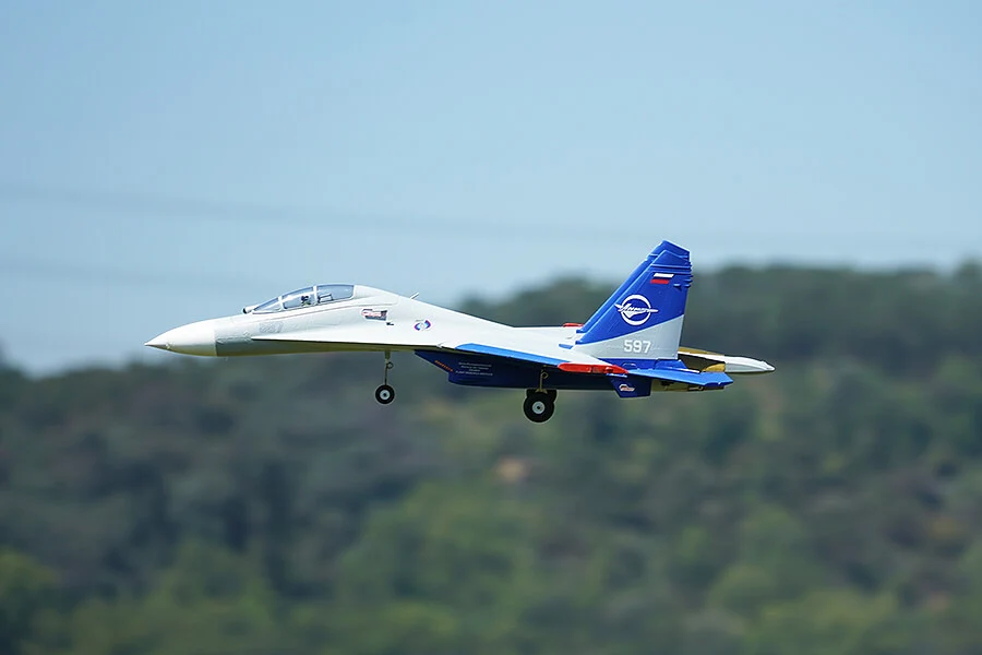 XFLY Twin 50mm SU-27 EDF 750mm Jet w/o TX/RX/BATT - Grey XF109P-F - Image 16
