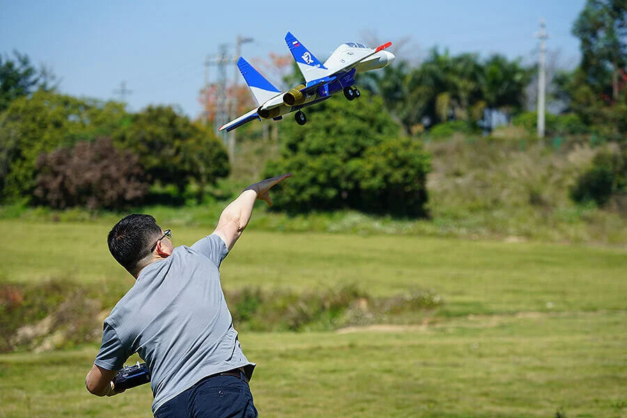XFLY Twin 50mm SU-27 EDF 750mm Jet w/o TX/RX/BATT - Grey XF109P-F - Image 4