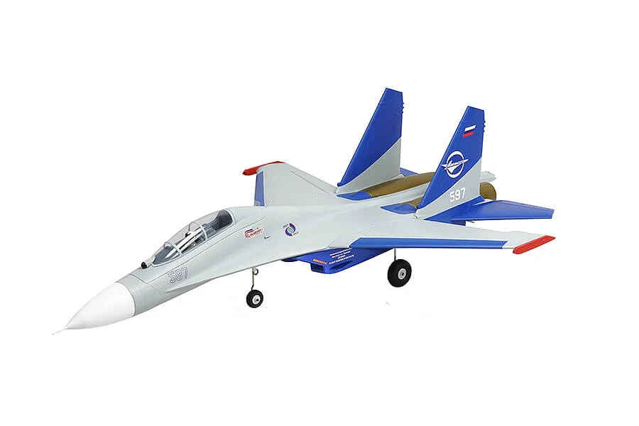 XFLY Twin 50mm SU-27 EDF 750mm Jet w/o TX/RX/BATT - Grey XF109P-F - Image 7