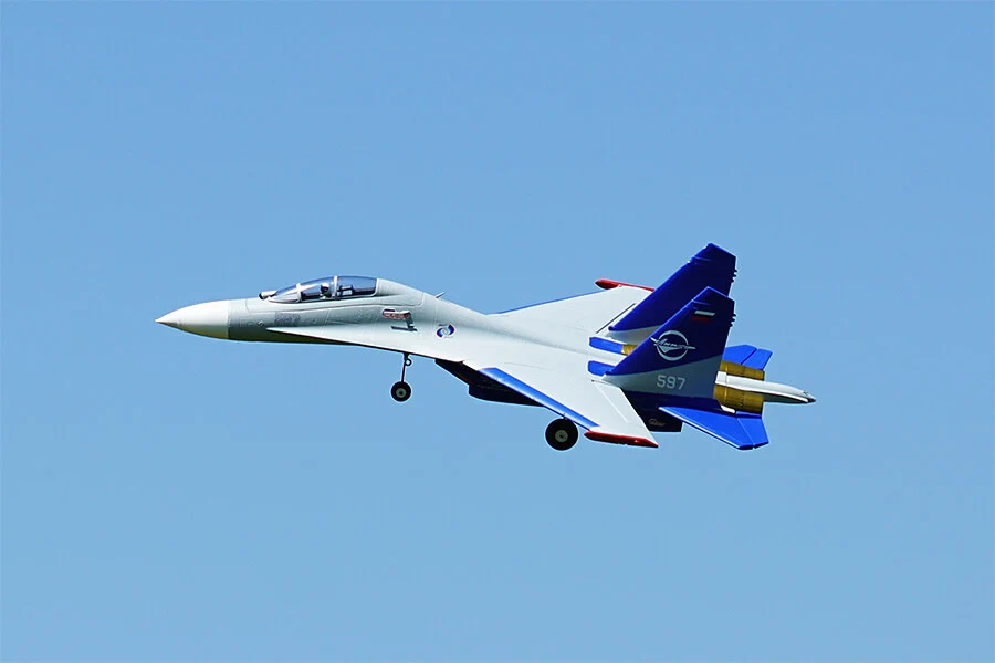 XFLY Twin 50mm SU-27 EDF 750mm Jet w/o TX/RX/BATT - Grey XF109P-F - Image 9