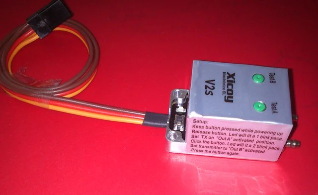 Xicoy Double Action Electronic Retract Valve V2s barbed for 3 mm / Robart Air tube - Image 2