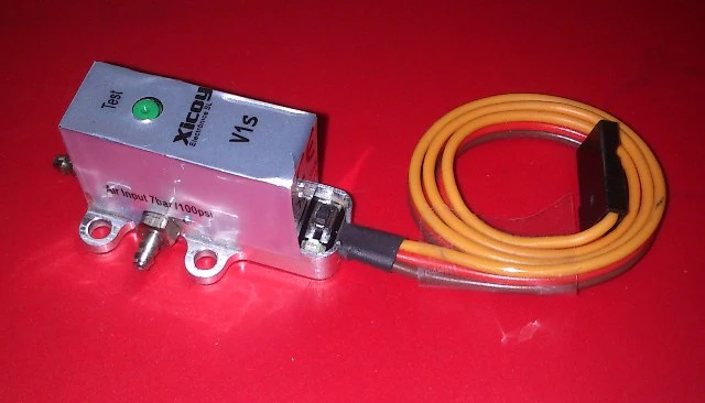 Xicoy Single Action Valve V1s barbed for 3 mm / Robart Air tube