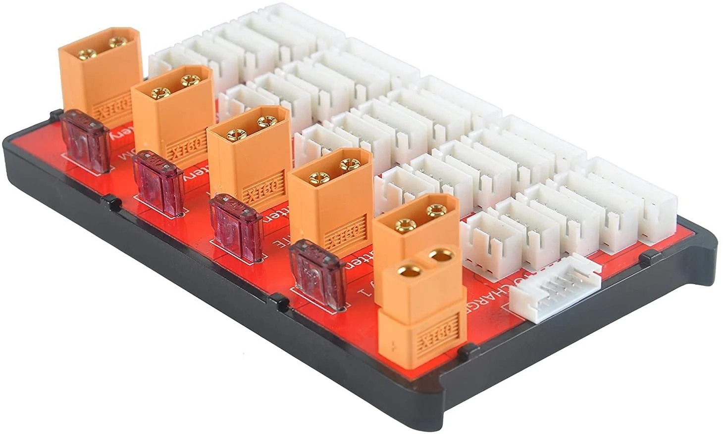 XT60 Fused Parallel Charging Board 2 to 6S JST-XH with 6s Balance Lead - Image 3